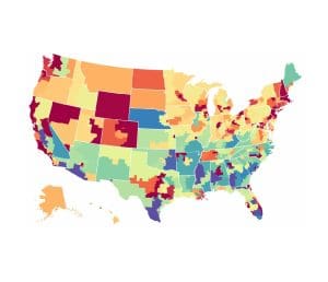 The impact of Biden tax plan by state and congressional district 2021