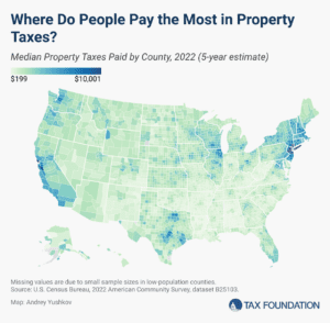 Property Taxes by County and State 2024